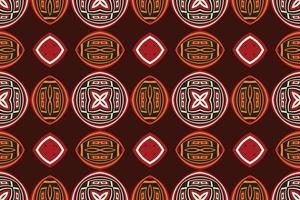 africano tessitura di kente stoffa tribale senza soluzione di continuità modello tradizionale etnico orientale design per il sfondo. popolare ricamo, indiano, scandinavo, zingaro, messicano, africano tappeto, sfondo. vettore