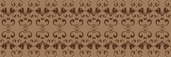 batik tessile motivo ikat senza soluzione di continuità modello digitale vettore design per Stampa saree Kurti Borneo tessuto confine spazzola simboli campioni progettista