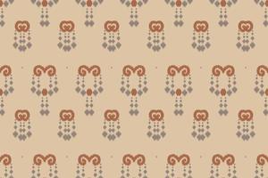 ikkat o ikat disegni batik tessile senza soluzione di continuità modello digitale vettore design per Stampa saree Kurti Borneo tessuto confine spazzola simboli campioni progettista