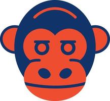 scimmia creativo icona design vettore