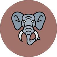 elefante creativo icona design vettore