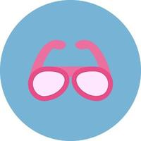 occhiali da sole creativo icona design vettore