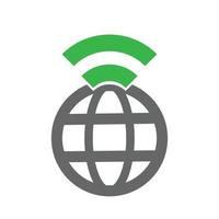 Internet icona. Wi-Fi icona. ragnatela comunicazione vettore. moderno semplice piatto Rete cartello. connettività vettore illustrazione.