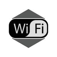 Wi-Fi logo genere simbolo 3d rendere. senza fili punto di accesso, Rete cartello vettore illustrazione.