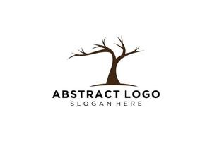 verde albero logo design naturale e astratto foglia. vettore