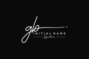 iniziale gb firma logo modello vettore. mano disegnato calligrafia lettering vettore illustrazione.