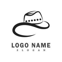 cowboy logo vettore modello design