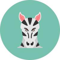 zebra creativo icona design vettore
