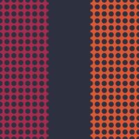 carino senza soluzione di continuità vettore astratto moderno sfondo tessuto modello punto cerchio geometrico griglia griglia modelli blu rosa arancia colore dimensione simmetrico disposizione tessuto stoffa modello o sfondo illustrazione.