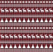 Natale e nuovo anno modello a bufalo plaid. festivo sfondo per design e Stampa vettore