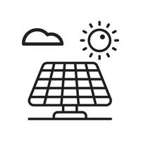 solare sistema vettore schema icona stile illustrazione. eps 10 file