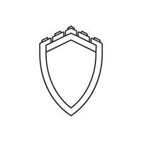 castello logo vettore
