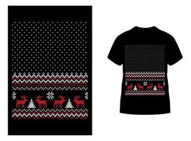 sposare Natale t camicia disegni modello. vettore grafico tipografico design per manifesto, etichetta, distintivo, logo, borse, adesivi, tende, manifesti, letto copertine, cuscini.