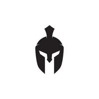 vettore cartello. spartano casco logo modello vettore icona