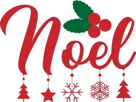 noel. accoppiamento famiglia Natale camicie. Natale regalo. famiglia Natale. etichetta. carta. vettore