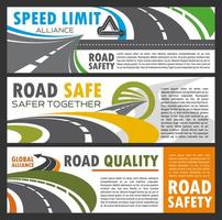 autostrada e strada edificio o riparare, sicurezza vettore