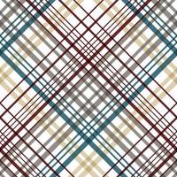 bufalo plaid tessuti design tessile è intrecciata nel un' semplice saia, Due al di sopra di Due sotto il ordito, avanzando uno filo a ogni passaggio. vettore