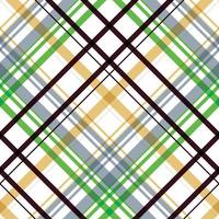 plaid disegni design tessile è intrecciata nel un' semplice saia, Due al di sopra di Due sotto il ordito, avanzando uno filo a ogni passaggio. vettore