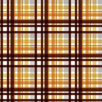 plaid modello senza soluzione di continuità tessile è un' fantasia stoffa consistente di incrociato, orizzontale e verticale bande nel multiplo colori. tartan siamo considerato come un' culturale icona di Scozia. vettore