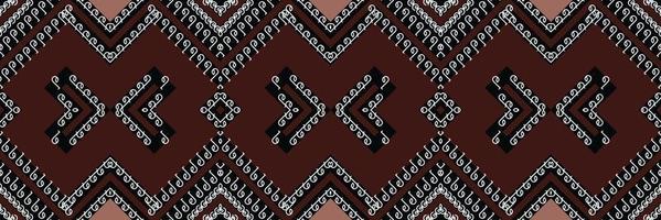 etnico azteco ikat senza soluzione di continuità modello tessile ikat disegni senza soluzione di continuità modello digitale vettore design per Stampa saree Kurti Borneo tessuto azteco spazzola simboli campioni cotone