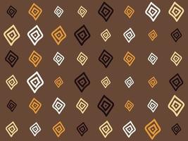 rombo a mano libera disegno azteco tessuto stampe senza soluzione di continuità modello design etnico azteco tessuto tappeto mandala ornamento nativo boho gallone tessile. vettore