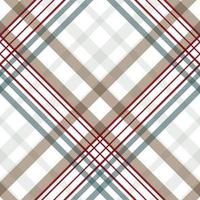 percalle modelli senza soluzione di continuità tessile il risultante blocchi di colore ripetere verticalmente e orizzontalmente nel un' distintivo modello di piazze e Linee conosciuto come un' sett. tartan è spesso chiamato plaid vettore