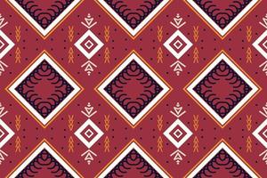 etnico modello vettore. ikat senza soluzione di continuità ricamo, ikat senza soluzione di continuità popolare ricamo, ikat senza soluzione di continuità popolare ricamo, tradizionale etnico modelli vettori esso è un' modello creato di geometrico forme.