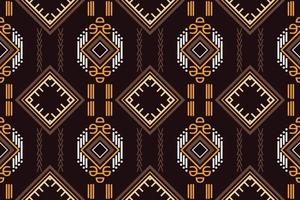 ikat senza soluzione di continuità modello ikat struttura batik tessile senza soluzione di continuità modello digitale vettore design per Stampa saree Kurti Borneo tessuto confine spazzola simboli campioni cotone