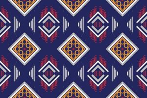 etnico azteco ikat senza soluzione di continuità modello tessile ikat gallone senza soluzione di continuità modello digitale vettore design per Stampa saree Kurti Borneo tessuto azteco spazzola simboli campioni elegante