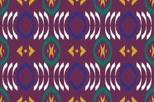 batiktextile motivo ikat senza soluzione di continuità modello digitale vettore design per Stampa saree Kurti Borneo tessuto confine spazzola simboli campioni festa indossare