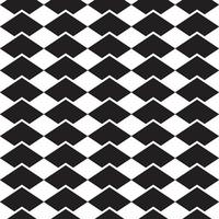 nero e bianca triangoli, geometrico vettore modello, astratto ripetere sfondo