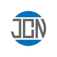 jcn lettera logo design su bianca sfondo. jcn creativo iniziali cerchio logo concetto. jcn lettera design. vettore