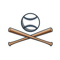 baseball sport logo vettore design