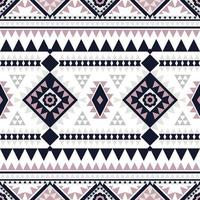 geometrico etnico modello con piazza triangolo diagonale astratto ornamento design per capi di abbigliamento tessuto tessile stampa, fatto a mano, ricamo, tappeto, tenda, batik, sfondo avvolgere, vettore senza soluzione di continuità