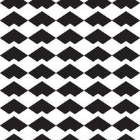 nero e bianca geometrico vettore modello, astratto ripetere sfondo
