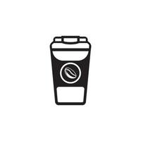 caffè tazza icona. vettore illustrazione logo