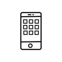 icona del vettore smartphone smartphone