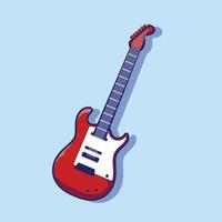 roccia stella chitarra vettore illustrazione design
