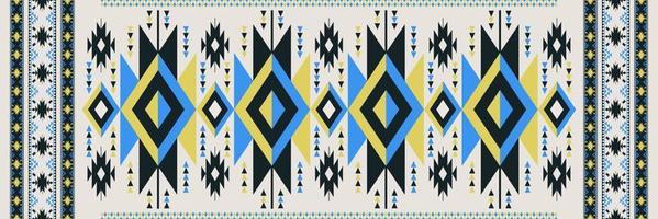 azteco navajo modello. etnico boho geometrico modello. etnico tribale sud-ovest moderno colorato modello uso per tappeto, la zona tappeti, arazzo, stuoia, letto corridore, tovaglia, casa decorazione elementi. vettore