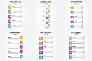 vettore illustrazione infografica piatto design impostato per pubblicità opuscolo aviatore e rivista