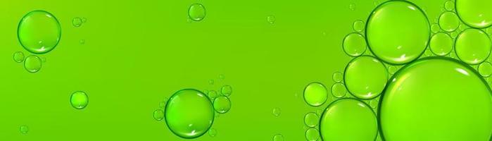 acqua gocce su verde sfondo, pioggia goccioline vettore
