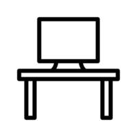 lcd tavolo vettore illustrazione su un' sfondo.premio qualità simboli.vettore icone per concetto e grafico design.