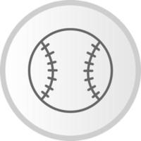 icona del vettore di baseball