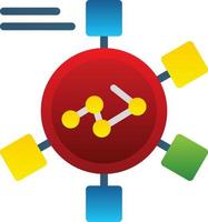 sociale strategia vettore icona design