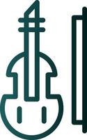violino vettore icona design