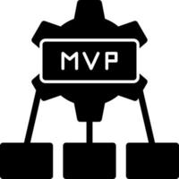 mvp vettore icona design