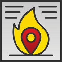 calore mappe vettore icona design