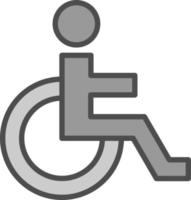 accessibilità vettore icona design