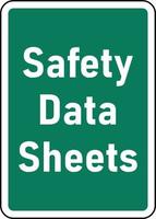 sicurezza dati lenzuola cartello su bianca sfondo vettore