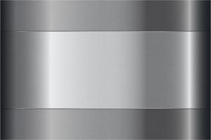 moderno sfondo metallico grigio e argento vettore